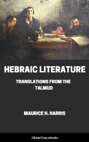 Hebraic Literature, Translations From the Talmud