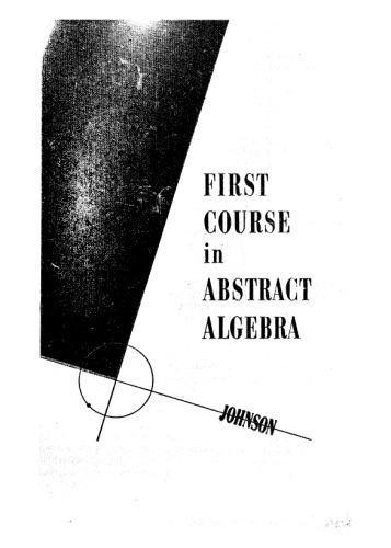 First Course in Abstract Algebra