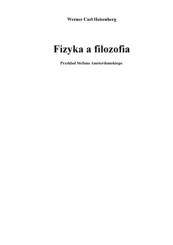 Fizyka a filozofia