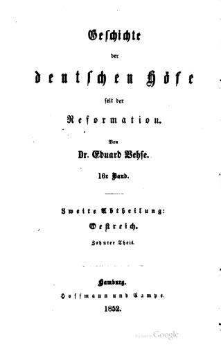 Oestreich [Österreich]