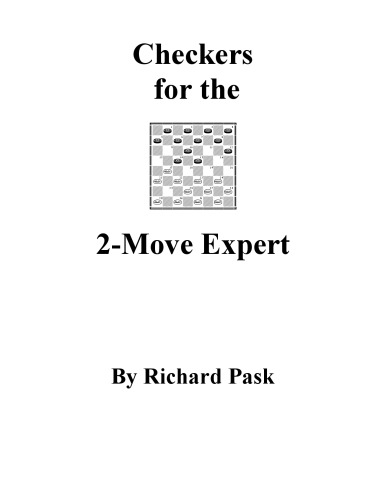 Checkers for the 2-Move Expert