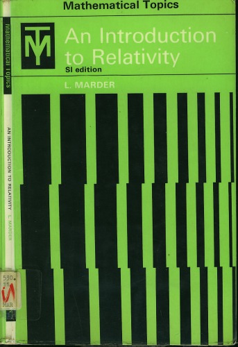 An Introduction to Relativity