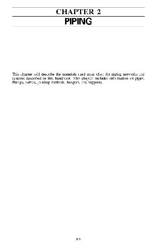 Facility Piping Systems Handbook