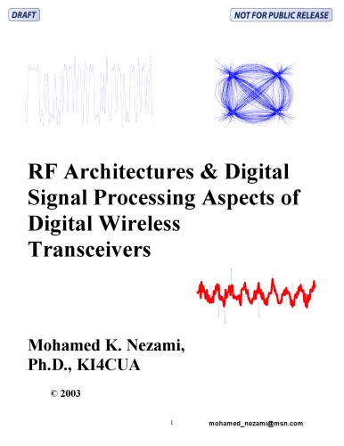 RF Architectures and Digital Signal Processing Aspects of Digital Wireless Transceivers