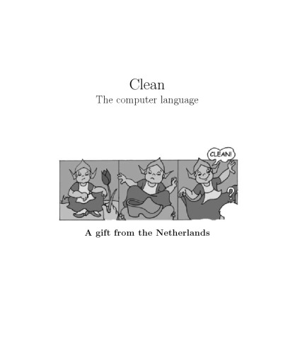 Clean. The computer Language