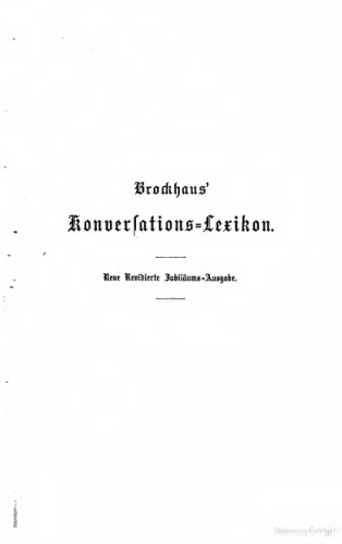 Brockhaus' Konversations-Lexikon
