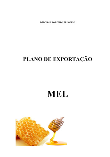 Plano de Exportação - Mel