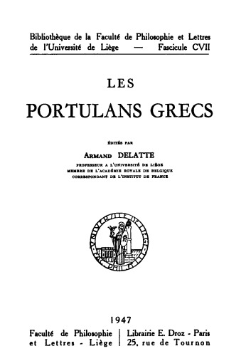 Les portulans grecs