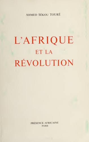 L'Afrique et la révolution