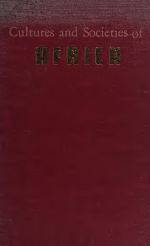 Cultures and societies of Africa