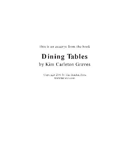 Dining Table