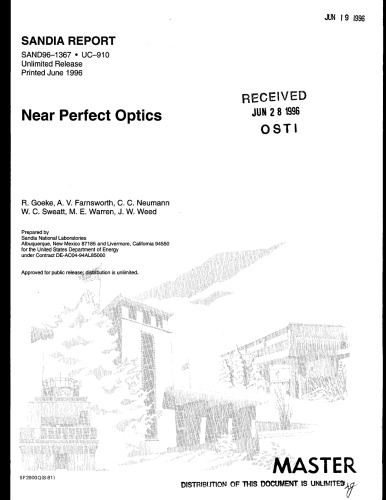 Near Perfect Optics