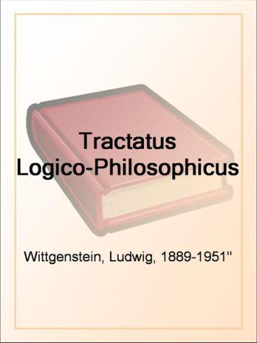 Tractatus Logico-Philosophicus