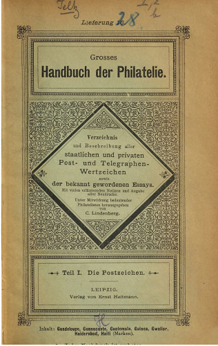 Die staatlichen Postwertzeichen