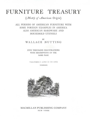 Furniture Treasury, Unabridged With 5000 Illustrations