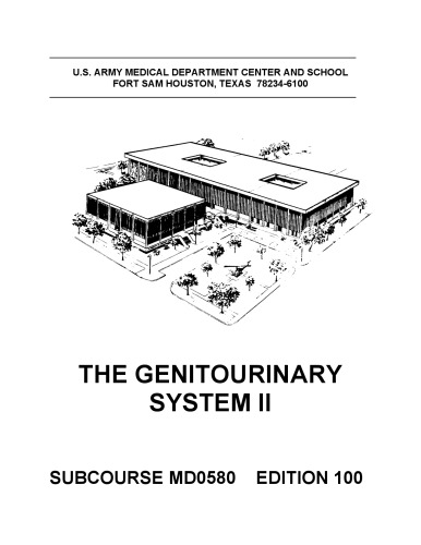 The Genitourinary System II (2006) MD0580