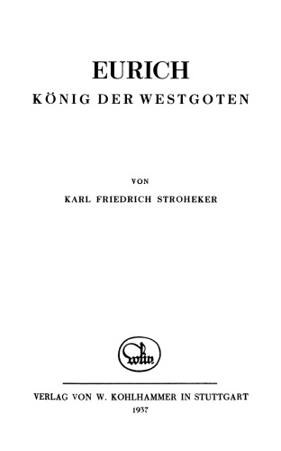 Eurich, König der Westgoten
