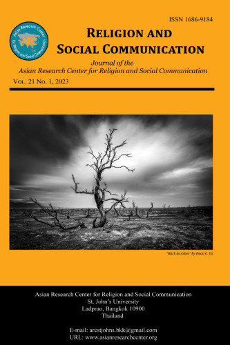 Religion and Social Communication 21, No. 1 (2023)