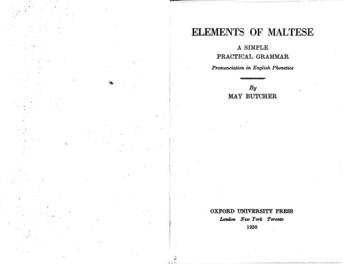 Elements of Maltese