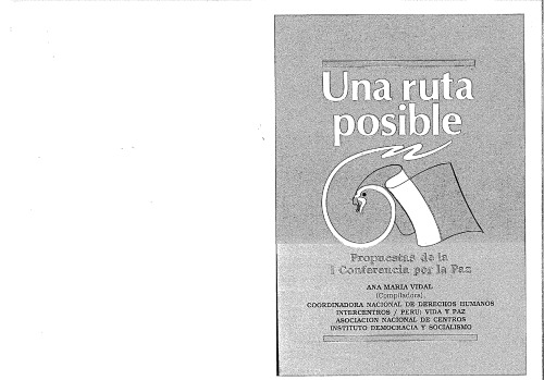 Propuestas para la paz con justicia social