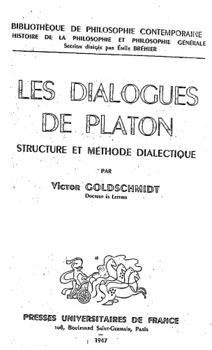 Les dialogues de Platon
