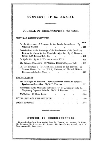 On the occurrence of zoospores in the family Desmidiaceae