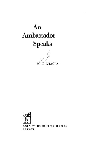 An Ambassador Speaks