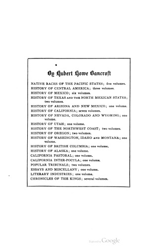 History of the Northwest Coast / 1800-1846