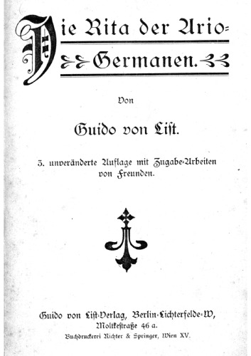 Die Rita der Ario-Germanen
