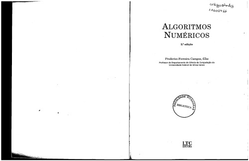 Algoritmos numéricos