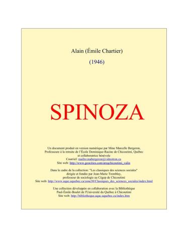 Spinoza