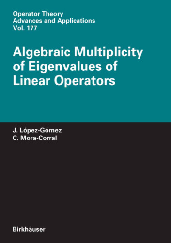 Algebraic Multiplicity of Eigenvalues of Linear Operators