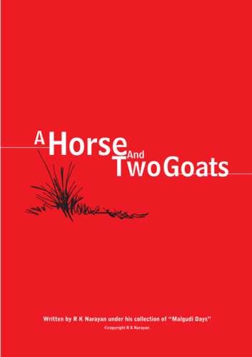 A Horse and Two Goats