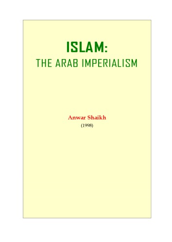 The Arab Imperialism