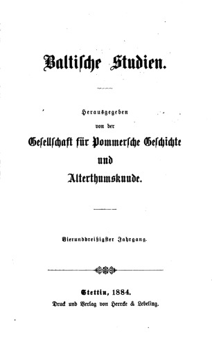 Baltische Studien