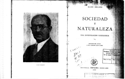 Sociedad y naturaleza