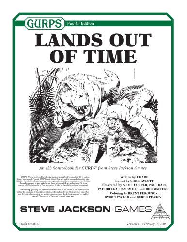 GURPS 4th edition. Lands Out of Time