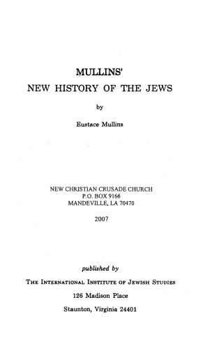 The Biological Jew : New history of the Jews