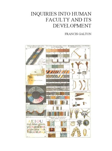 Inquiries into Human Faculty and its Development
