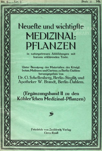 Köhler’s Medizinal Pflanzen, vol. 4