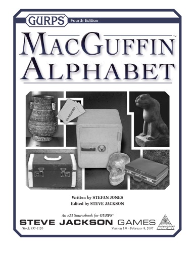 GURPS 4th edition. MacGuffin Alphabet
