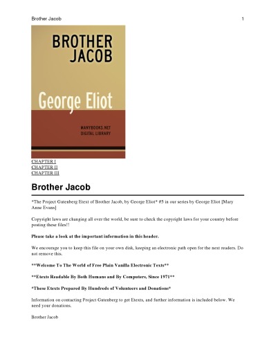 Brother Jacob