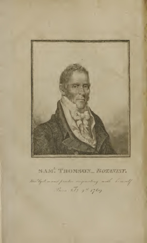 Eine Beschreibung von dem Leben und Medicinischen Erfindungen von Samuel Thomson