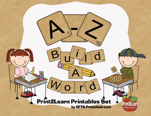 A to Z Order Word Building