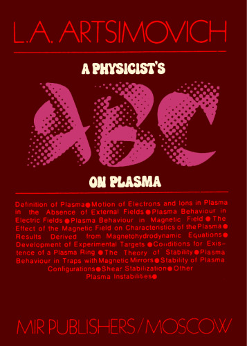 A Physicist's ABC on Plasma