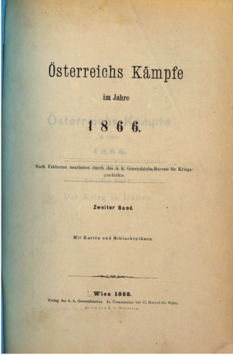 Der Krieg in Italien