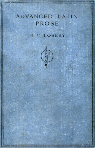 Advanced Latin Prose