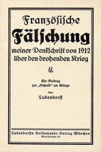 Franzoesische Faelschung