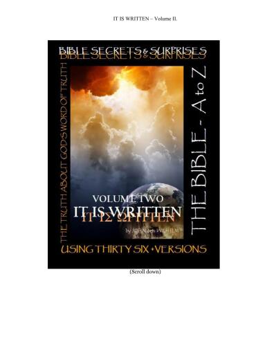 Bible secrets & surprises
