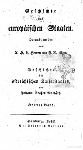 Geschichte des österreichischen Kaiserstaates